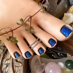 Double Rope Sterling Silver Toe Ring